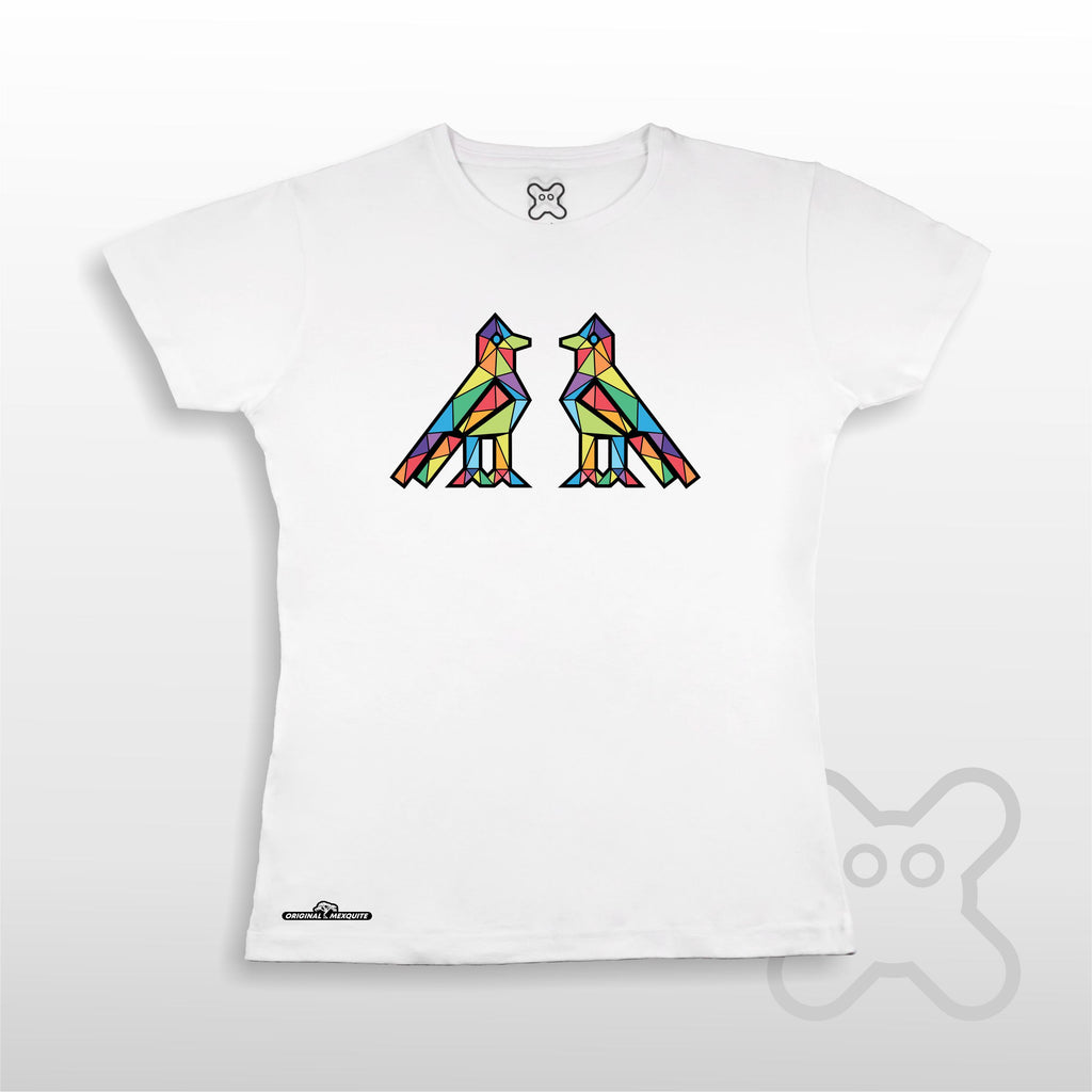 AVES CLASICA VITRAL MUJER