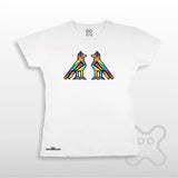 AVES CLASICA VITRAL MUJER