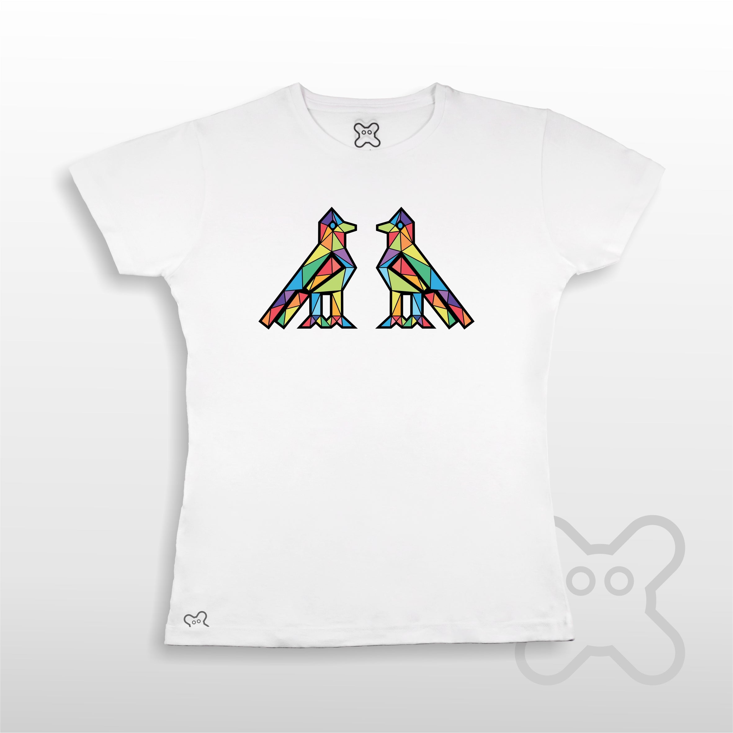 AVES CLASICA VITRAL MUJER