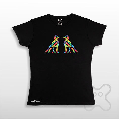 AVES CLASICA VITRAL MUJER