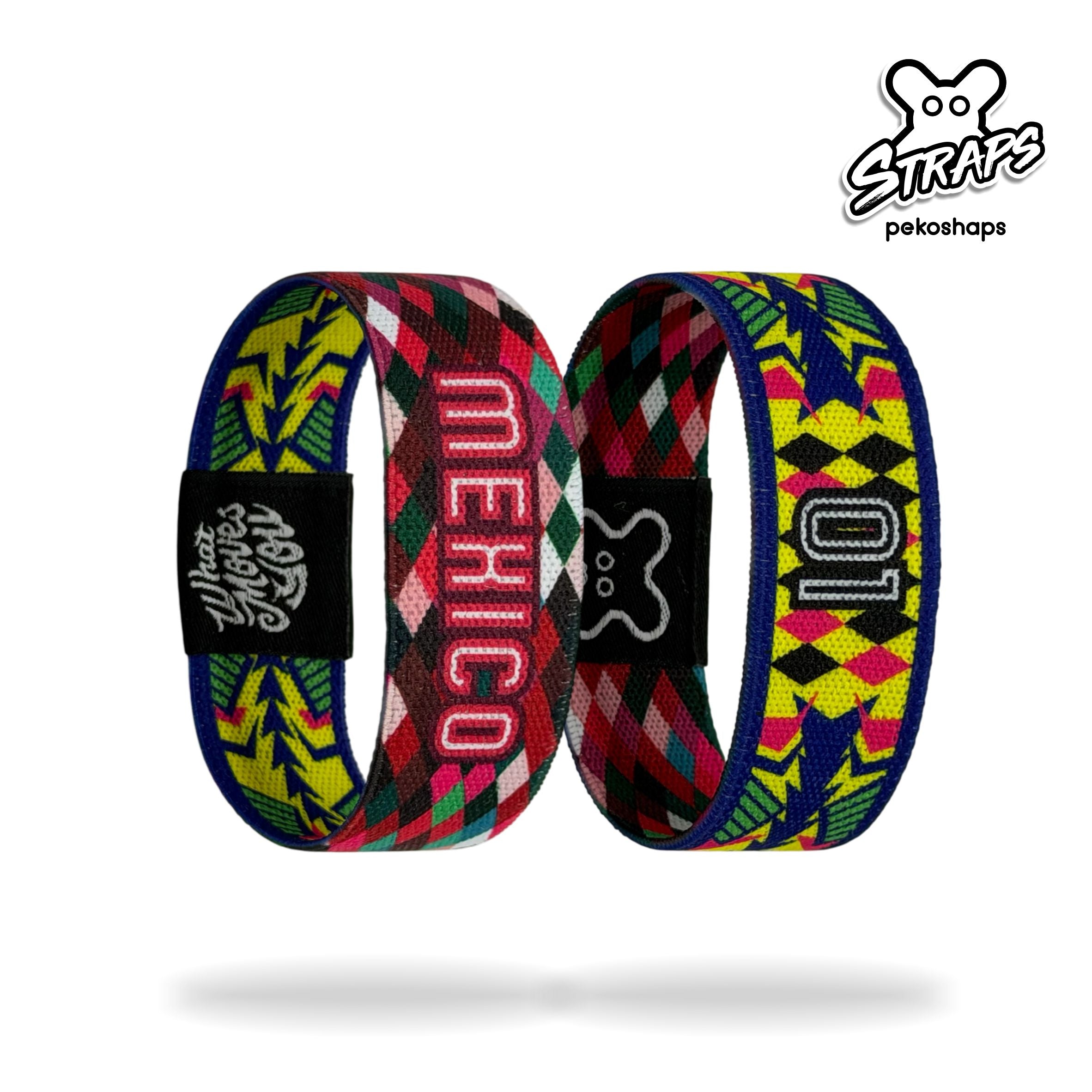 PULSERA ROMBOS MEXICO