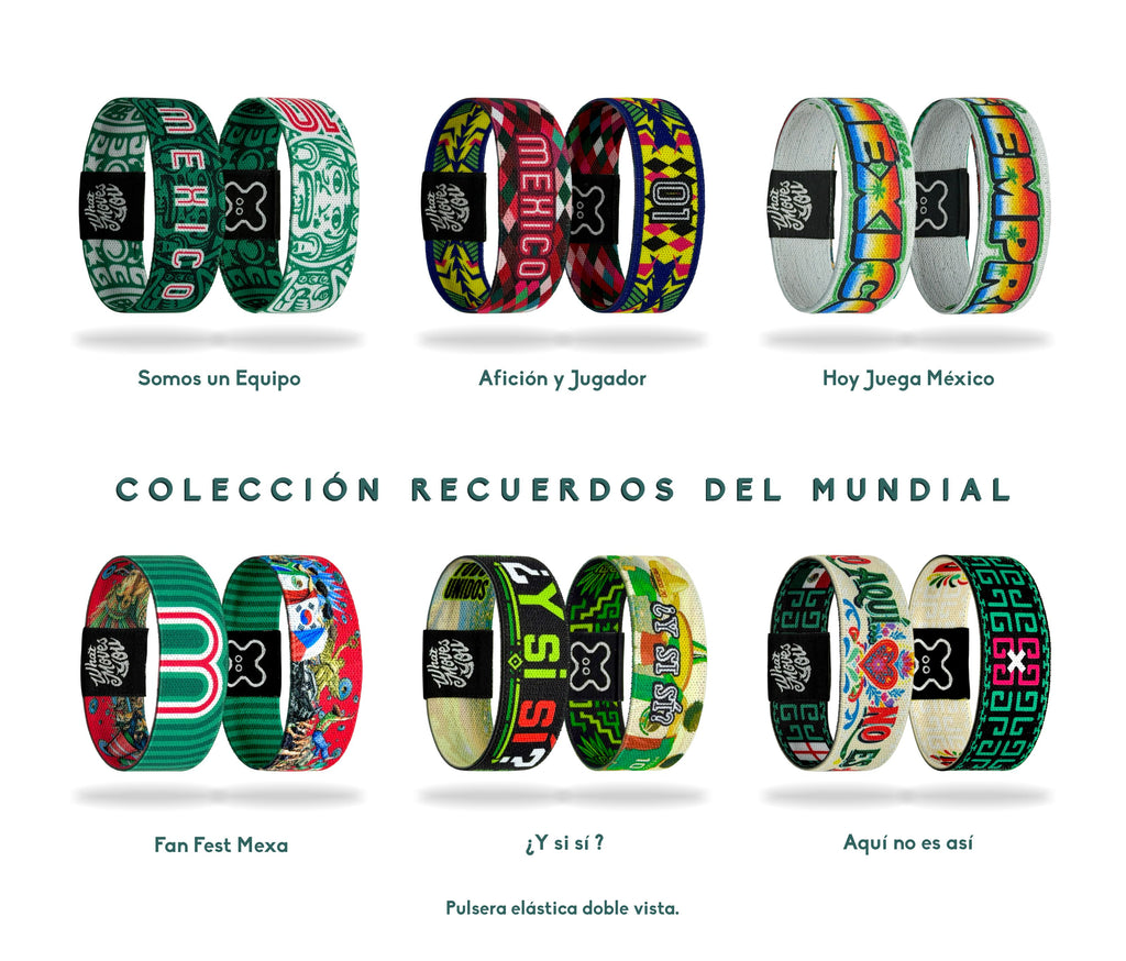 COLECCIÓN RECUERDOS DEL MUNDIAL (6 PIEZAS)